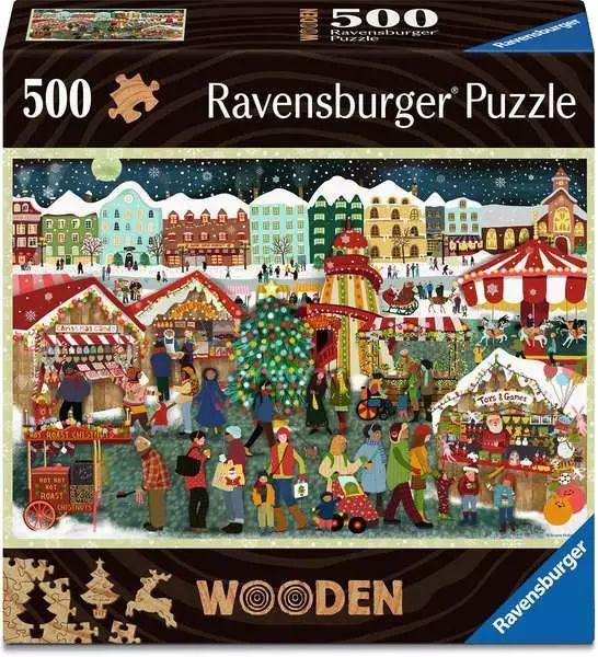 Puzzle 500 Teile - Weihnachtsmarkt