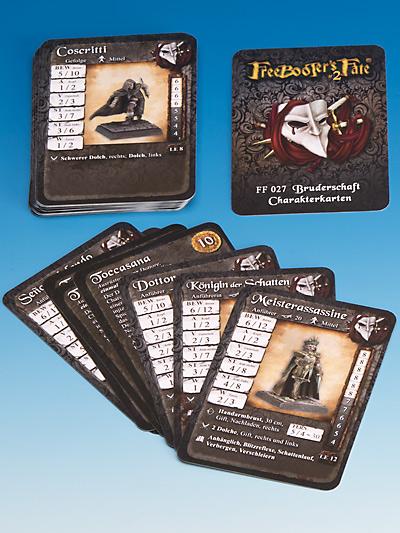 Freebooter's Fate Bruderschaft Charakterkarten #2