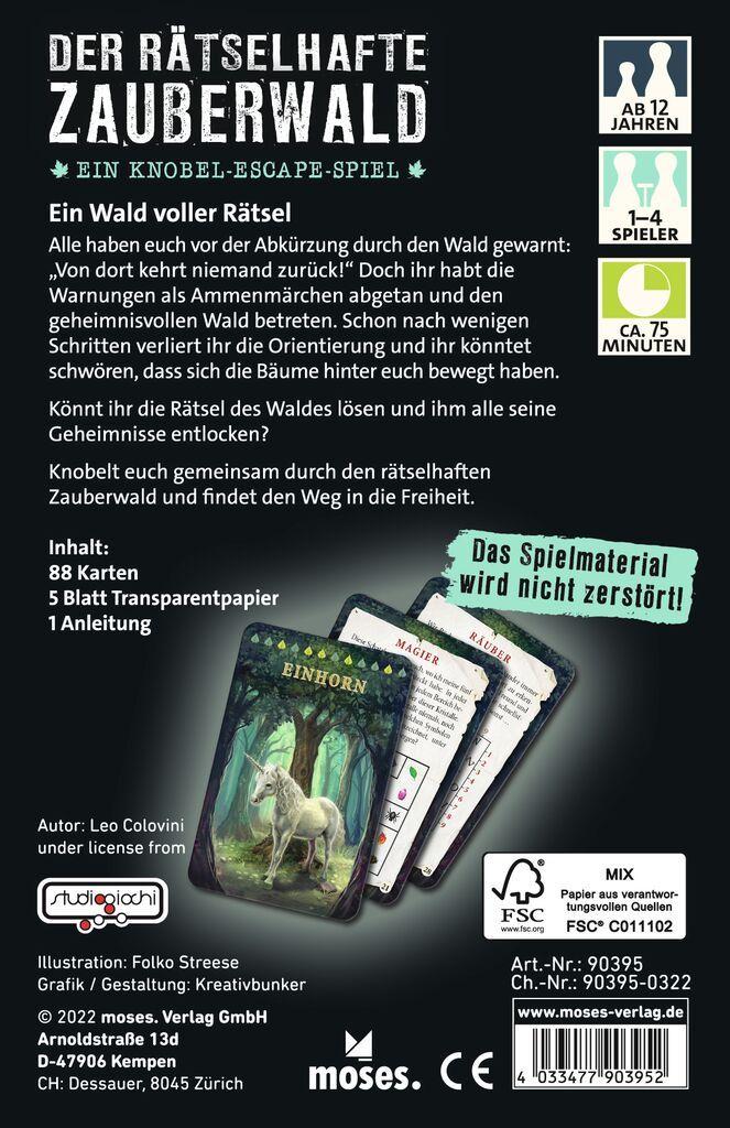 Der rätselhafte Zauberwald - Escape-Spiel Der rätselhafte Zauberwald - Escape-Spiel