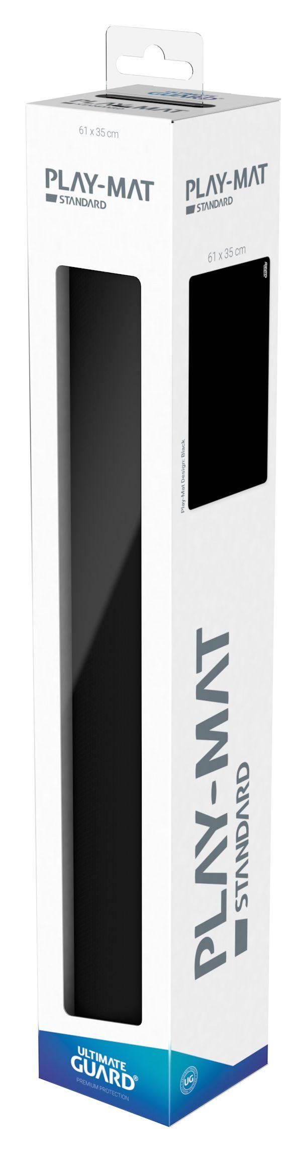 Ultimate Guard Spielmatte Monochrome Schwarz 61 x 35 cm