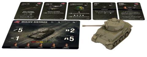 American M4A3E8 Sherman - European Languages