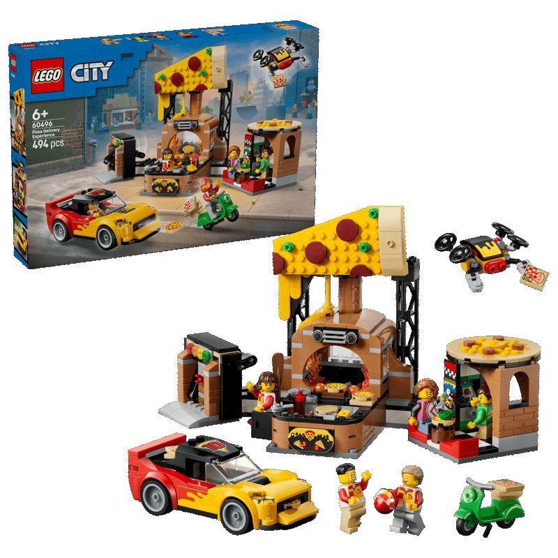 LEGO CITY Pizza Liefererlebnis mit Fahrzeugen