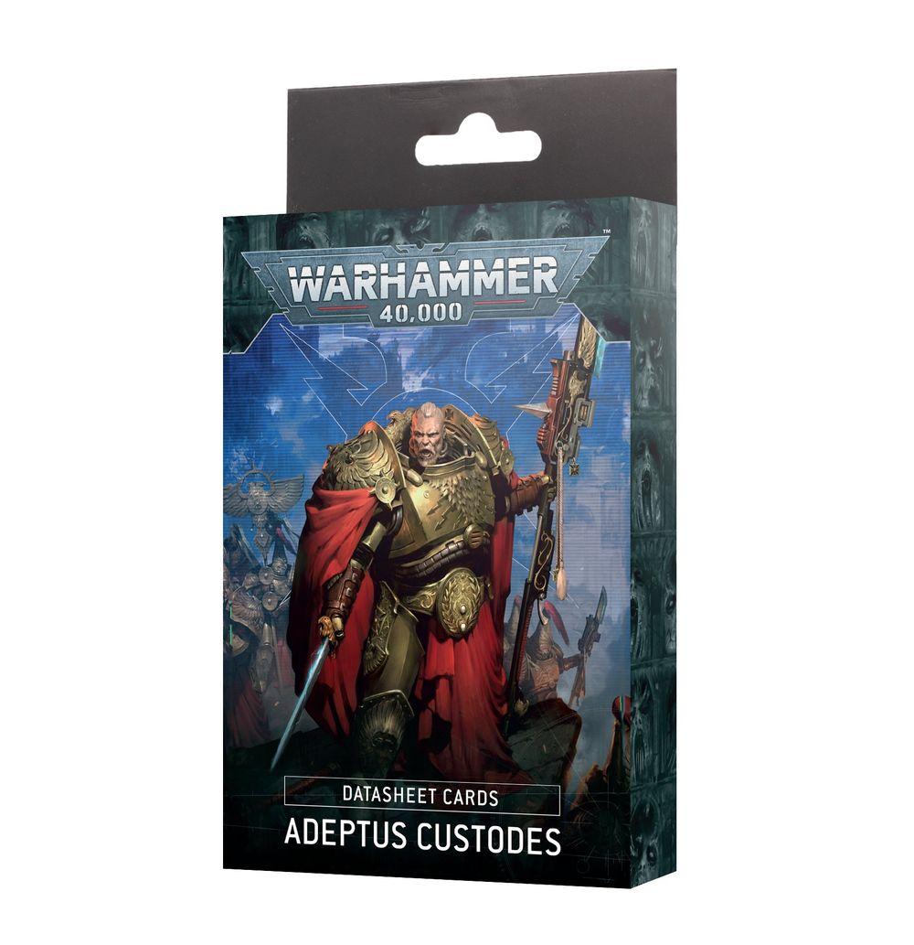 Datasheet Cards: Adeptus Custodes englisch