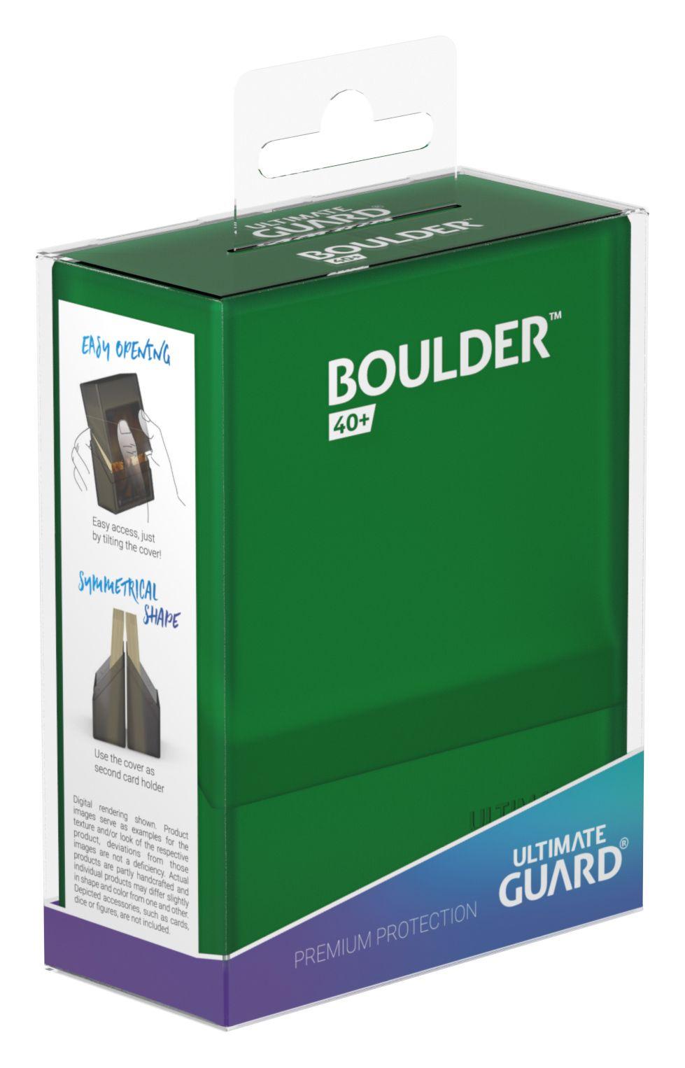 Ultimate Guard Boulder Deck Case 40+ Standardgröße Emerald (eol)