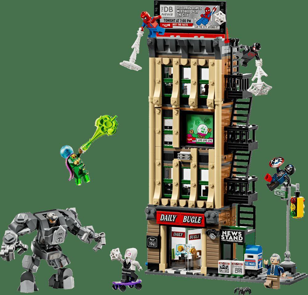 LEGO Marvel Super Heroes Spider-Man vs. Mysterio: Daily Bugle
