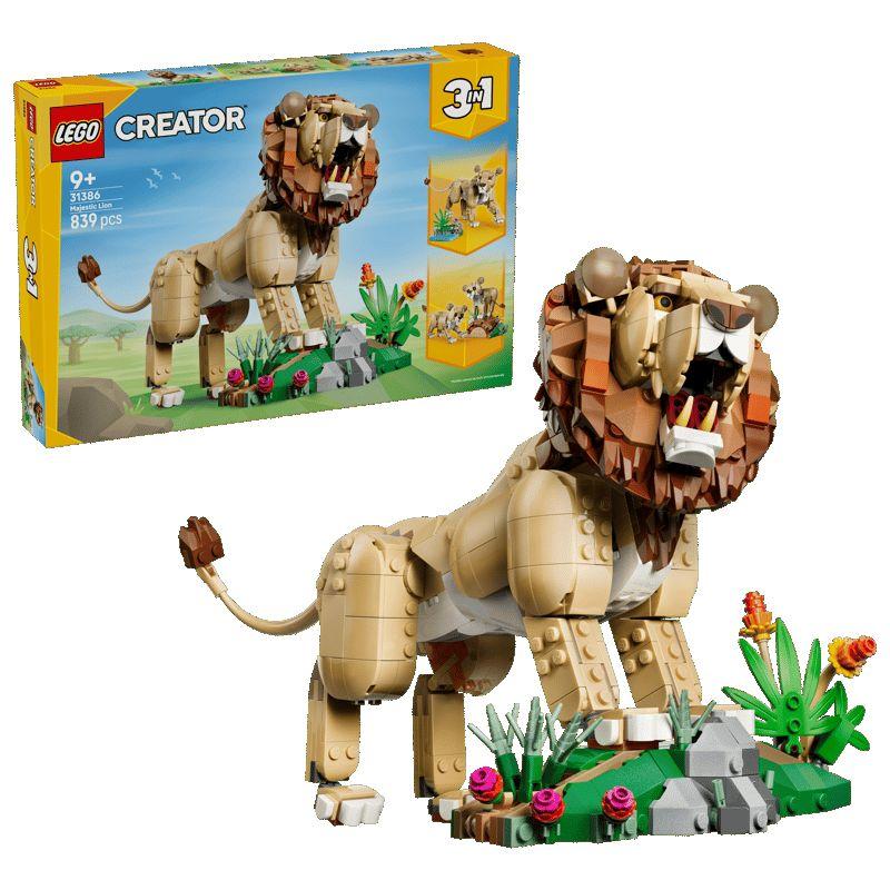 LEGO CREATOR Wilde Tiere: Majestätischer Löwe