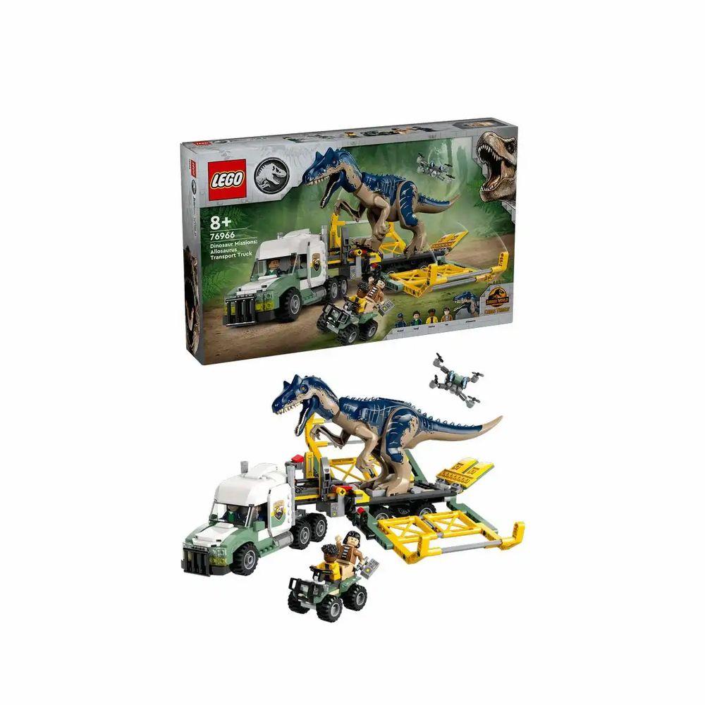 LEGO JURASSIC WORLD Dinosaurier-Missionen: Allosaurus-Transporter
