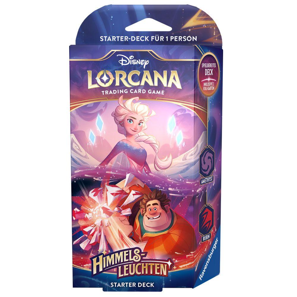 Lorcana Himmelsleuchten Starter Deck - Amethyst / Rubin