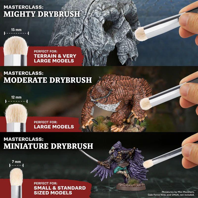 Army Painter Masterclass Drybrush Set *new*
