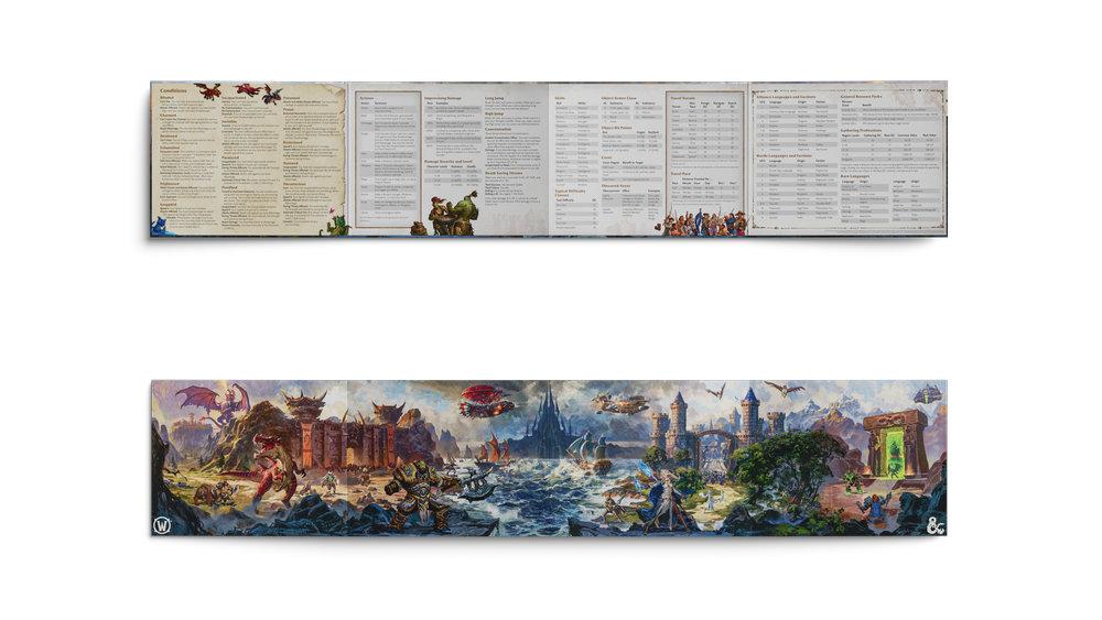 D&D - World of Warcraft Dungeon Master's Screen - englisch