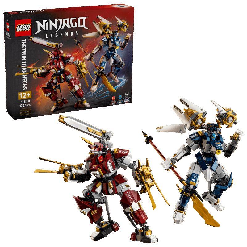 LEGO NINJAGO Die Zwillings Titanmechs