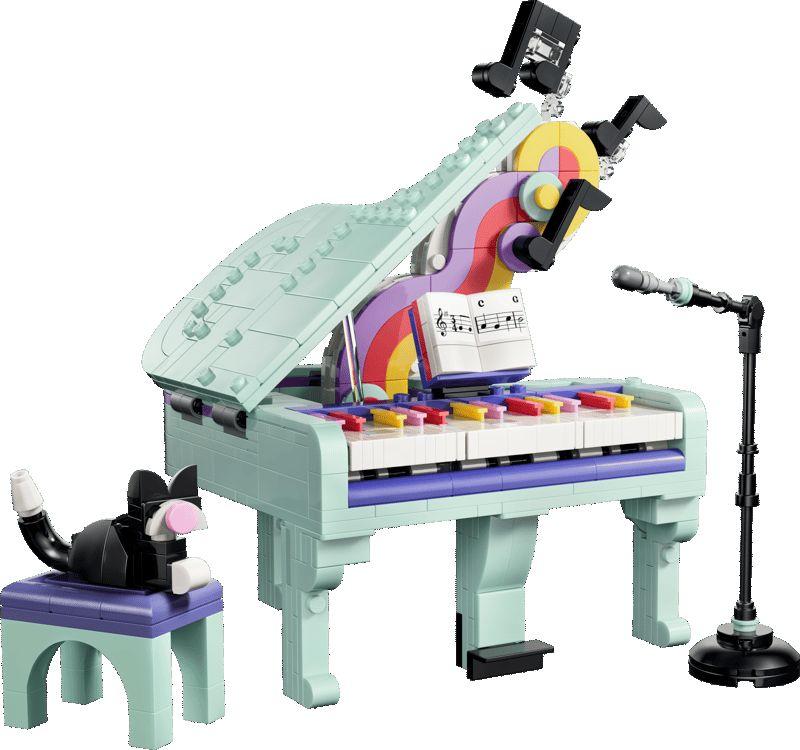 LEGO CREATOR Deko Klavier mit Katze