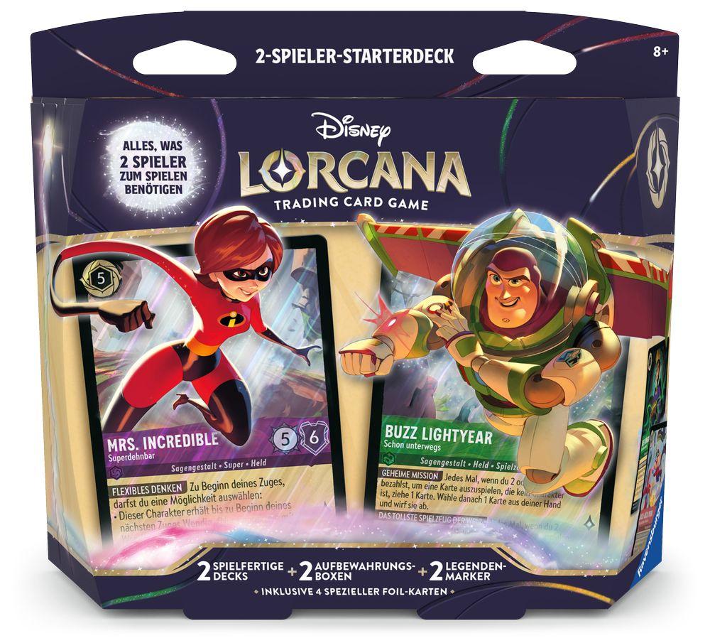 Disney Lorcana: Zwei-Spieler Starterdeck deutsch
