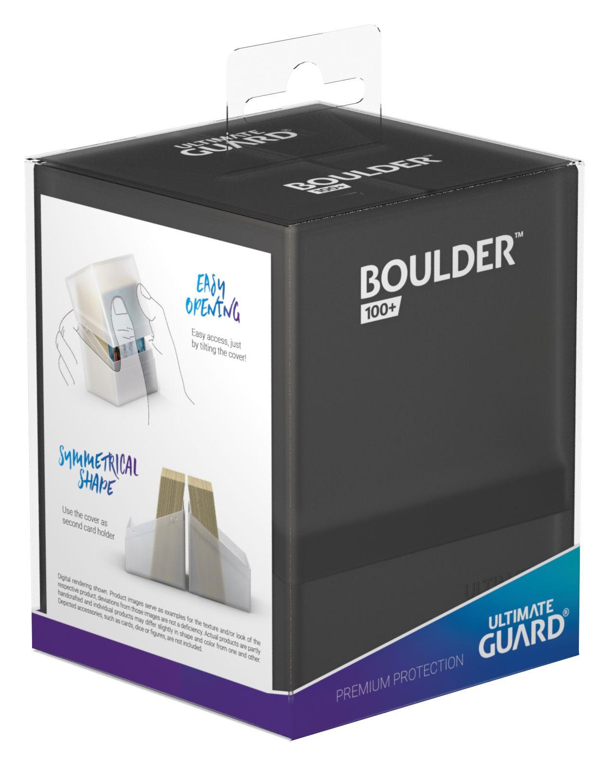 Ultimate Guard Boulder Deck Case 100+ Standardgröße Onyx