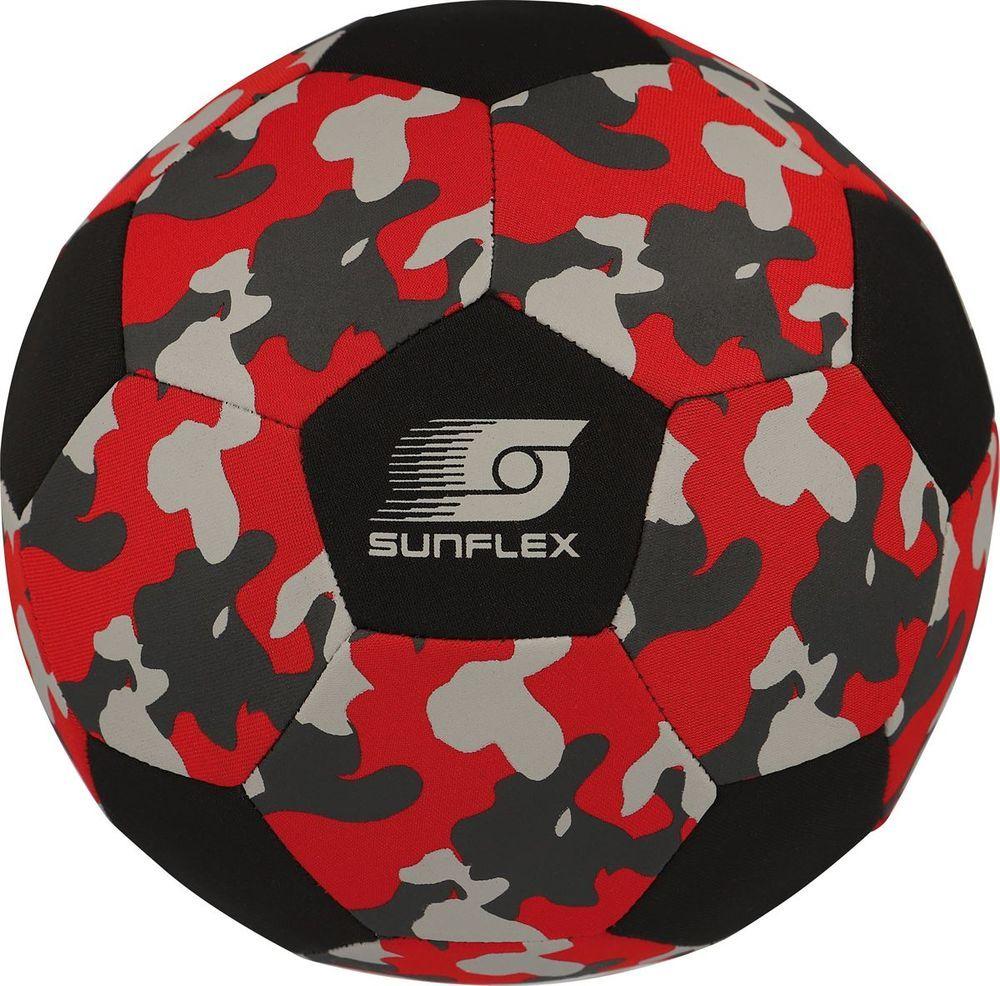 Sunflex Fußball Camo Rot Gr. 5 Fussball