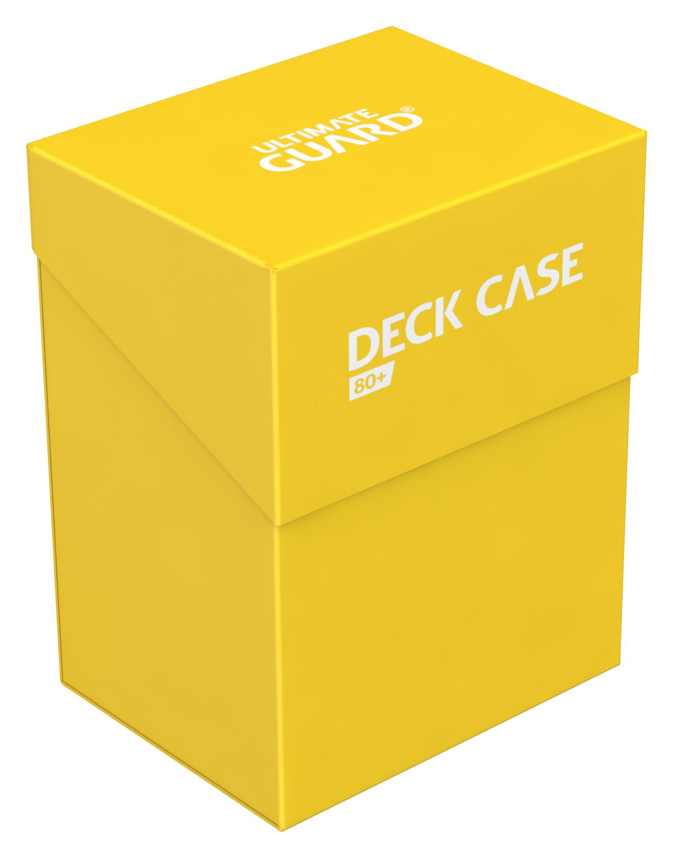 Ultimate Guard Deck Case 80+ Standardgröße Gelb