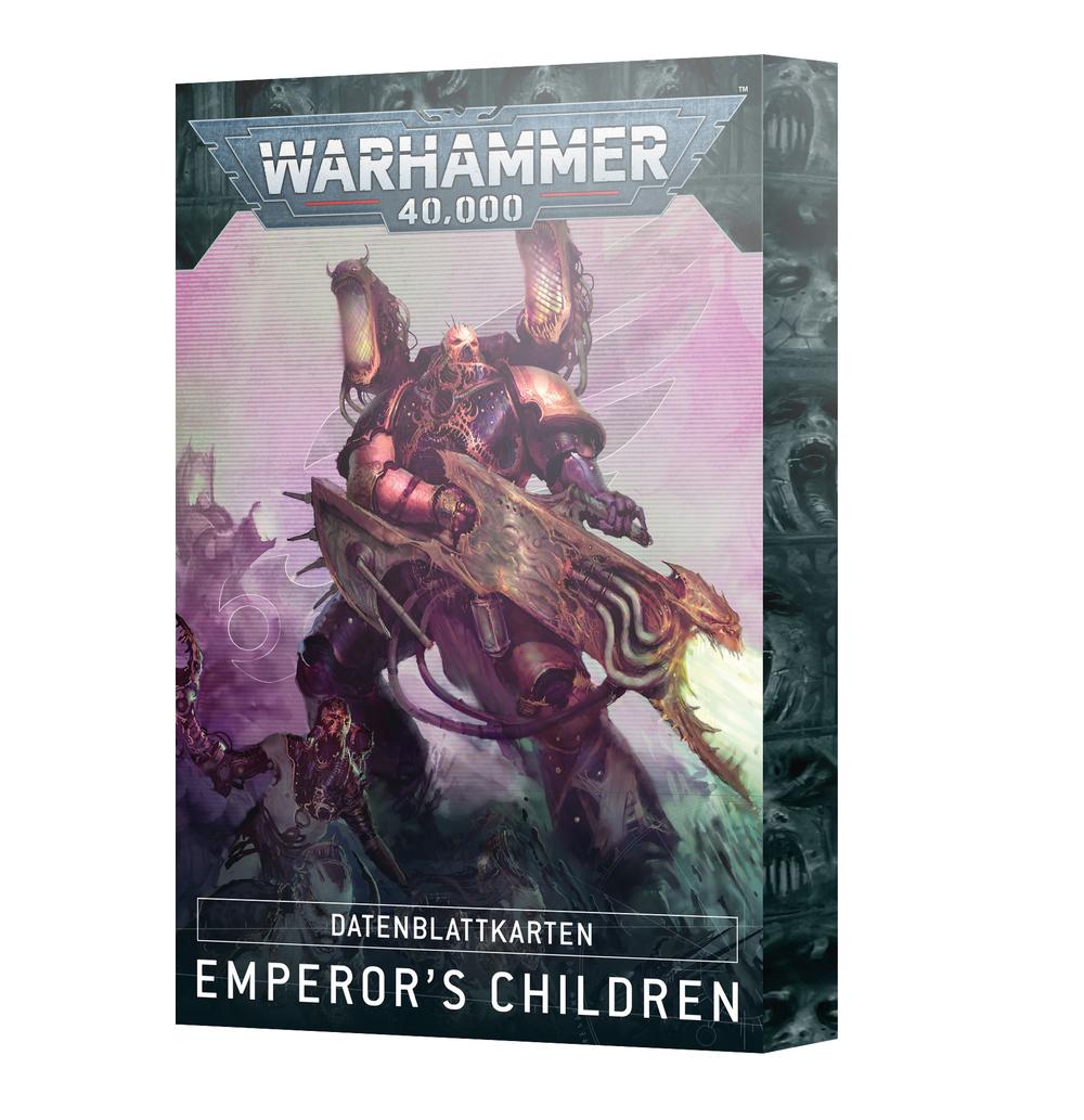 Datenblattkarten: Emperor's Children deutsch