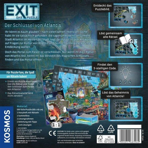 EXIT - Das Puzzle: Der Schlüssel von Atlantis
