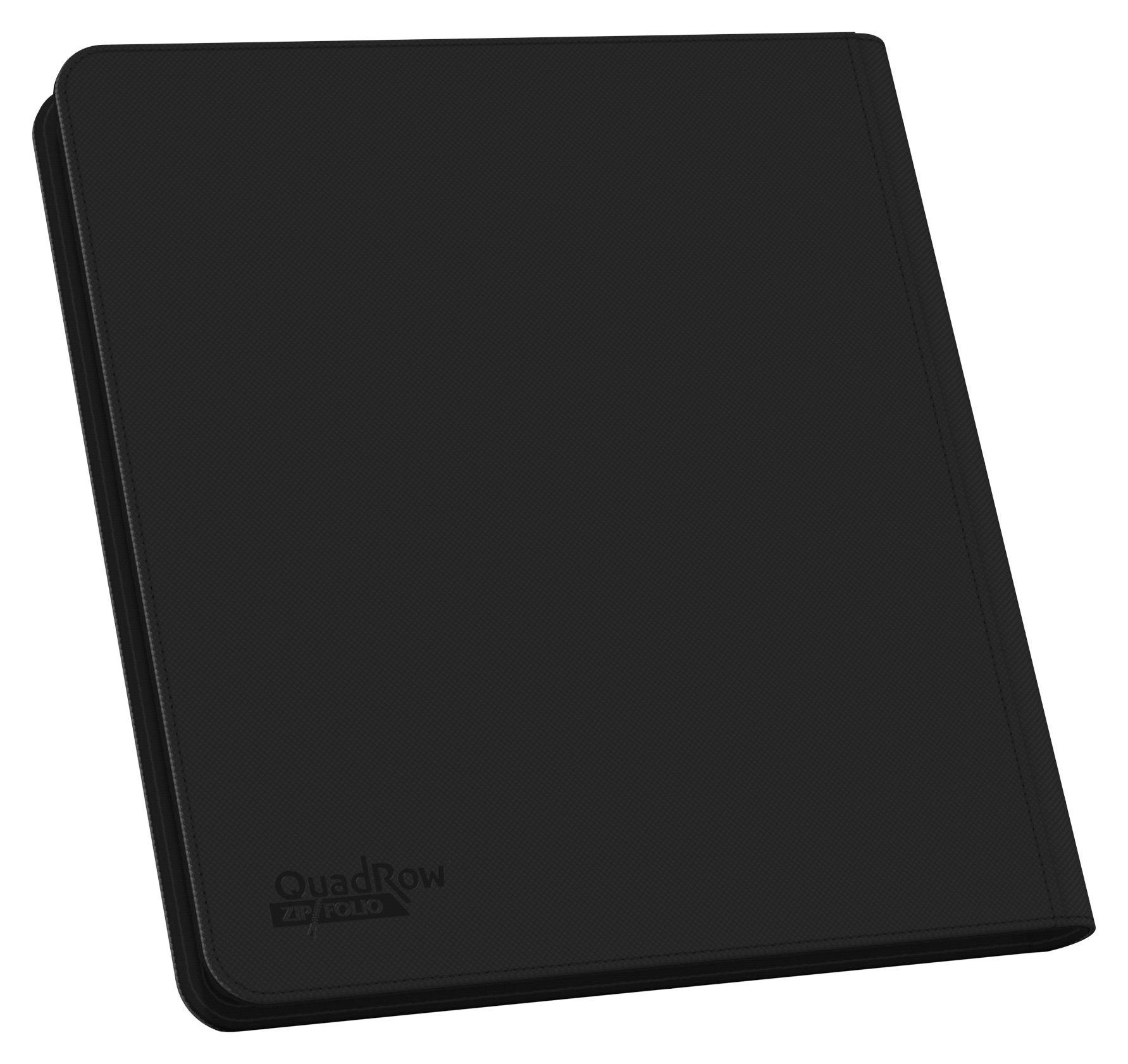 Ultimate Guard 12-Pocket QuadRow ZipFolio XenoSkin Schwarz