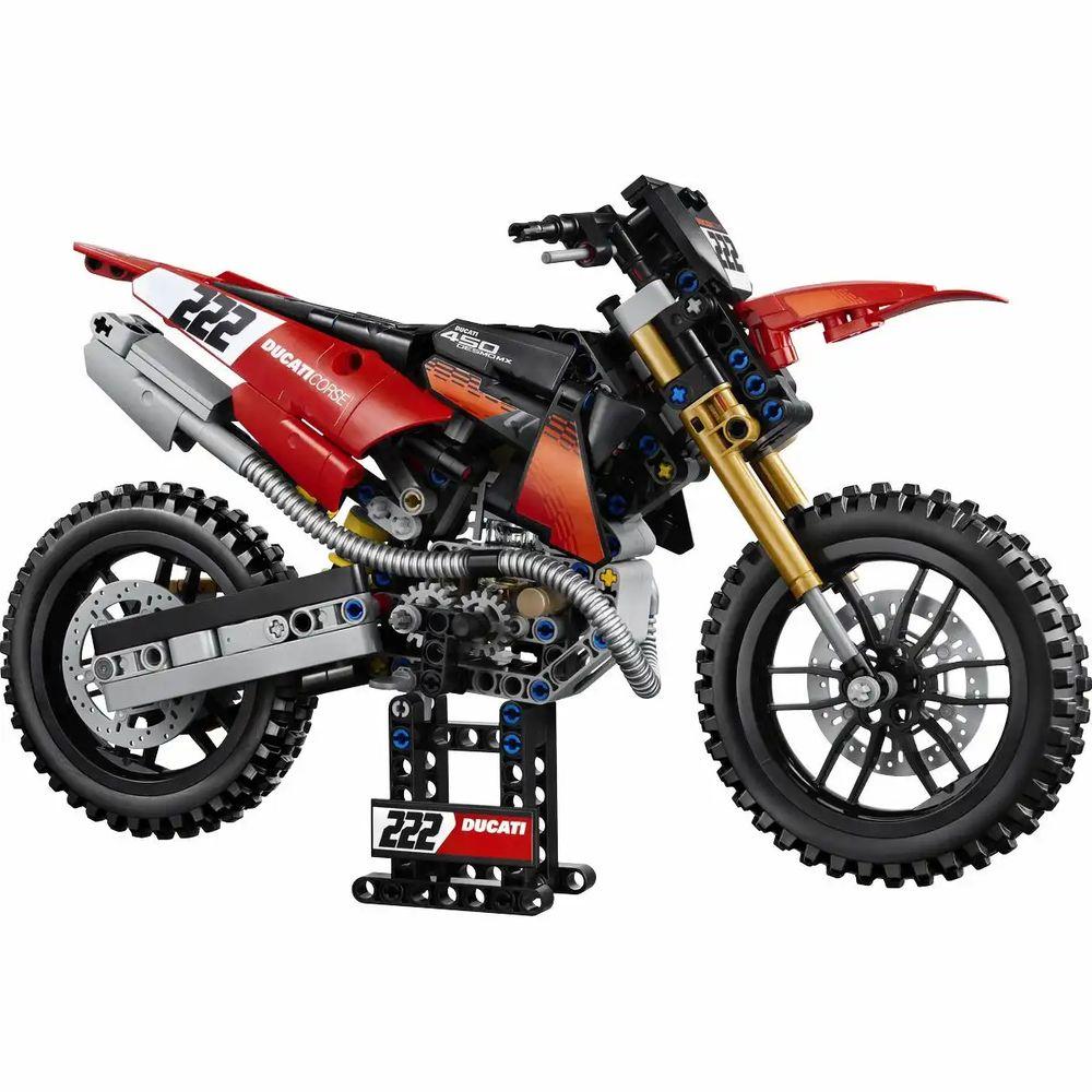 LEGO TECHNIC Ducati Desmo450 MX Factory Motorrad