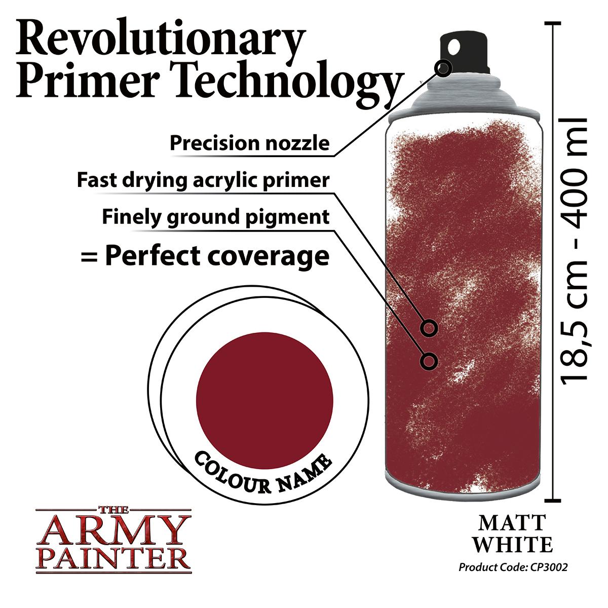 Army Painter: Base Primer Matt White