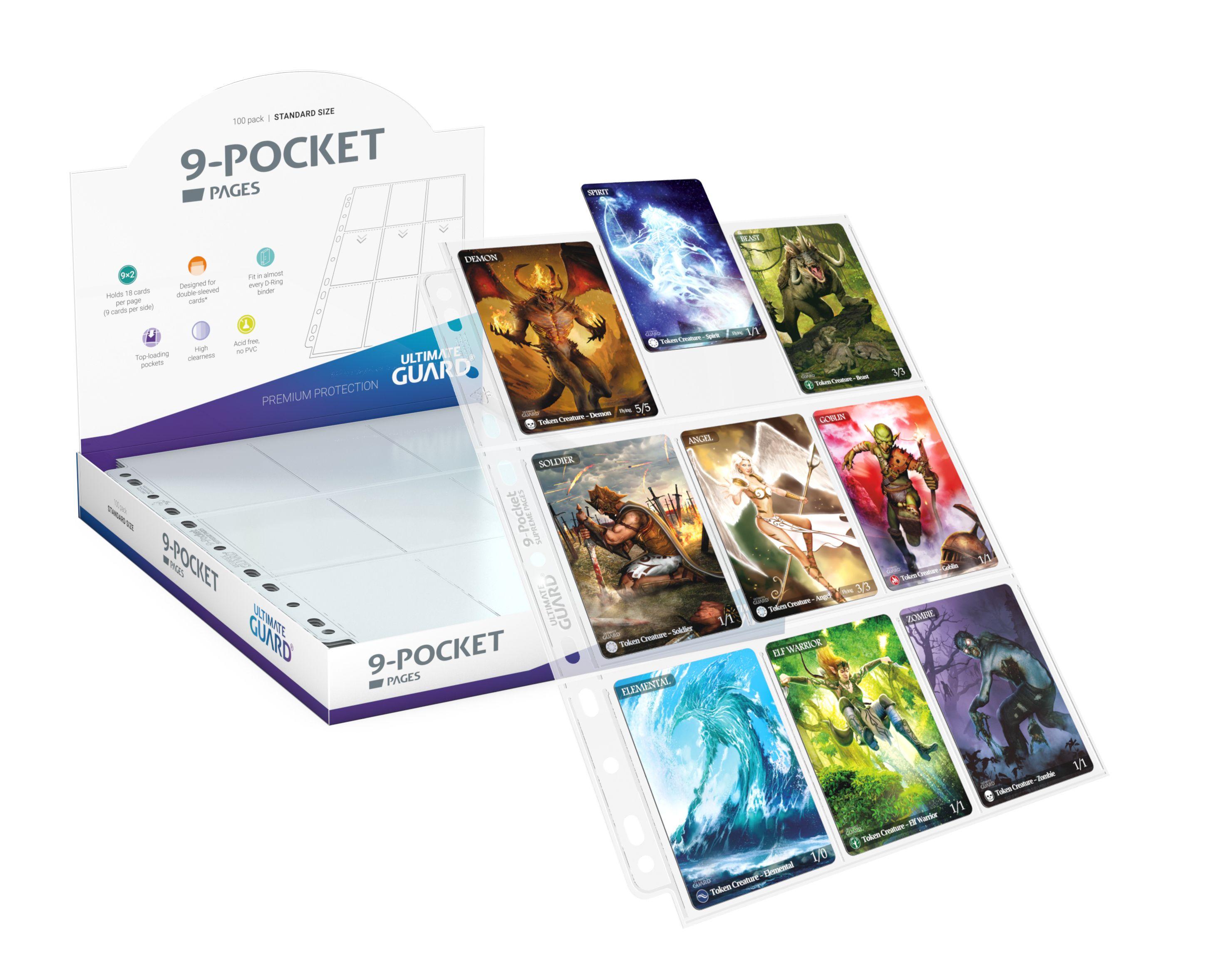 Ultimate Guard 9-Pocket Pages Display(100)