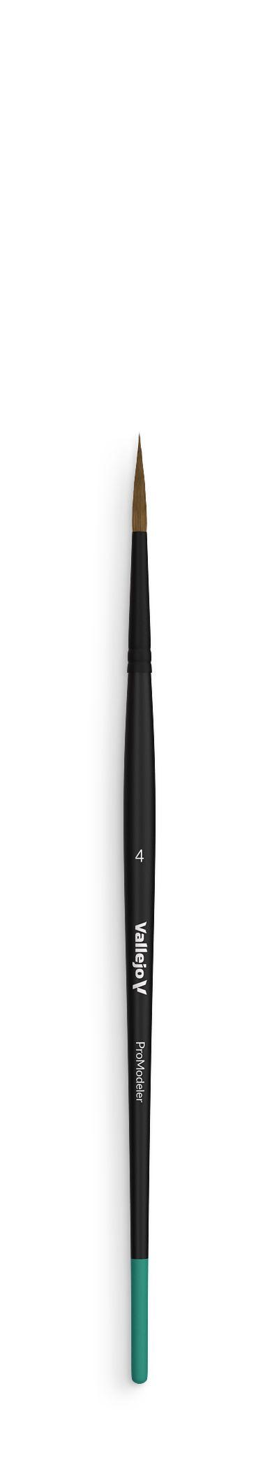 Natural Hair Brush No. 4 - Pro Modeler