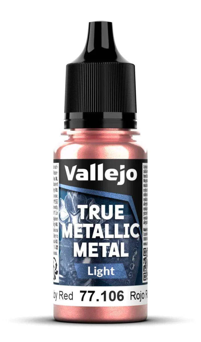 Ruby Red 18 ml - True Metallic Metal Light