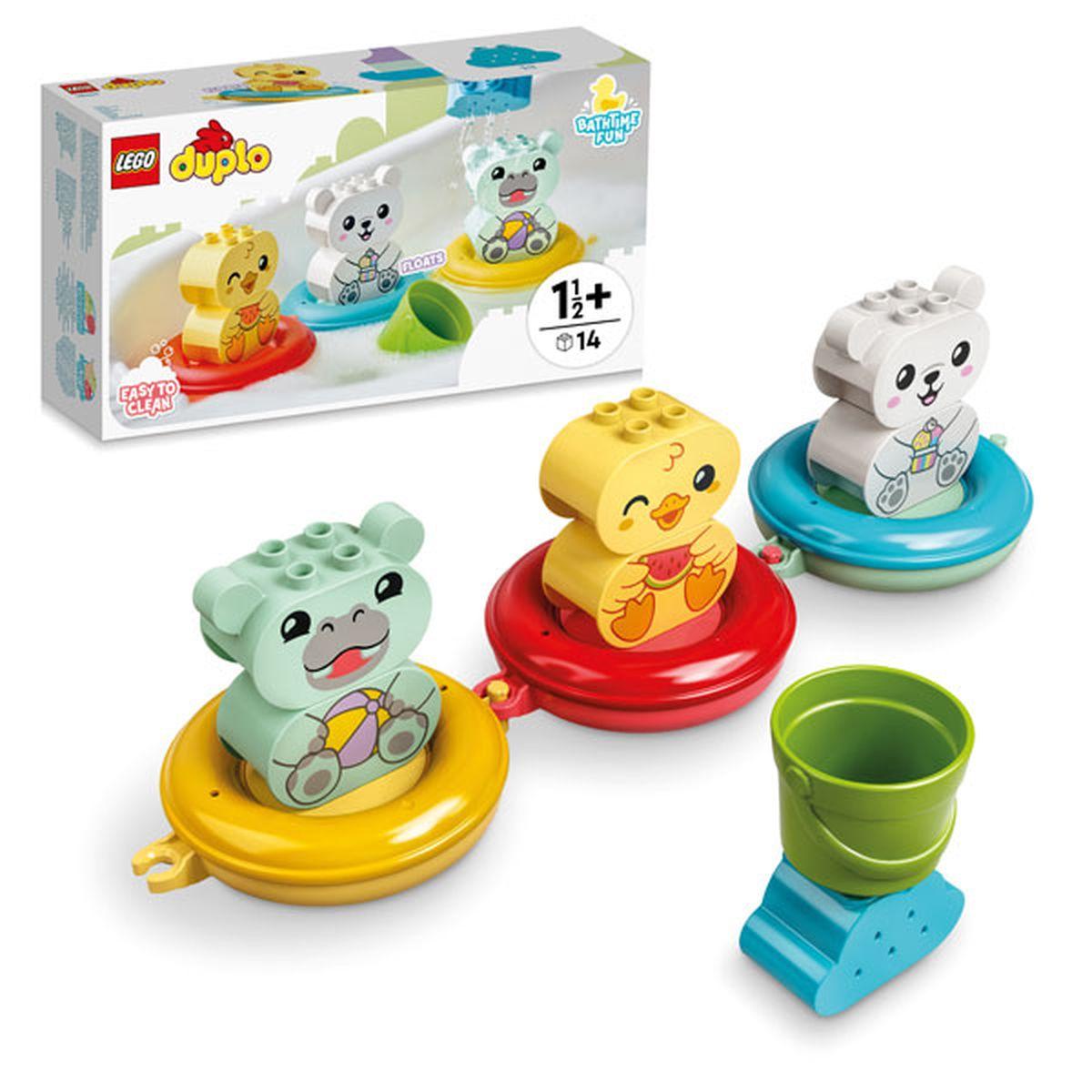 LEGO DUPLO Badewannenspaß Schwimmender Tierzug