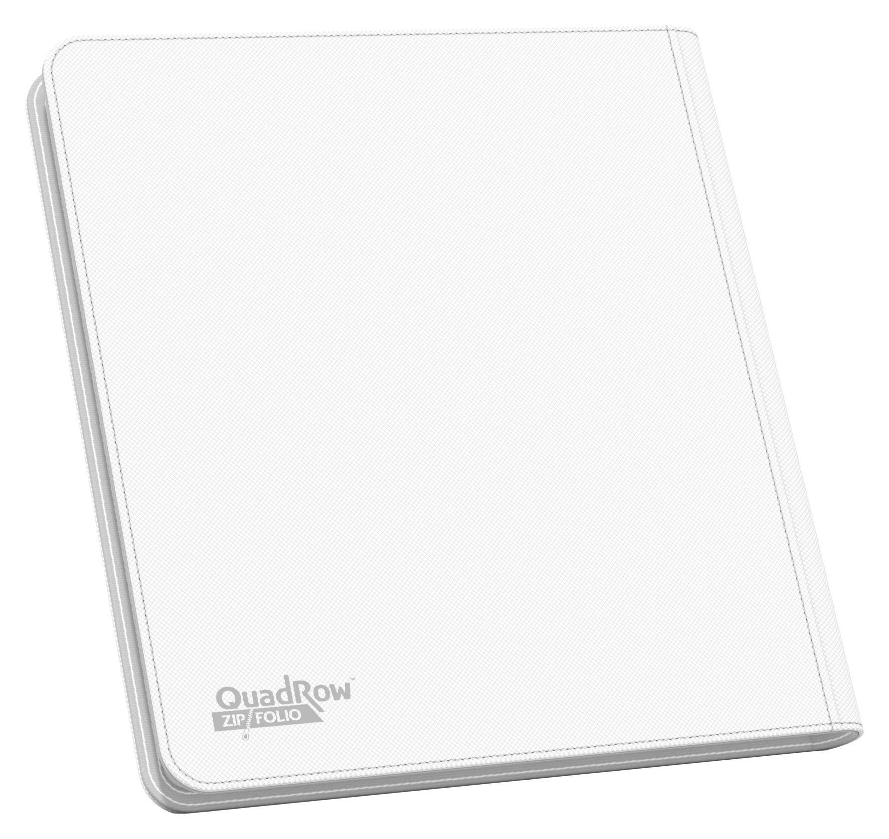 Ultimate Guard 12-Pocket QuadRow ZipFolio XenoSkin Weiss