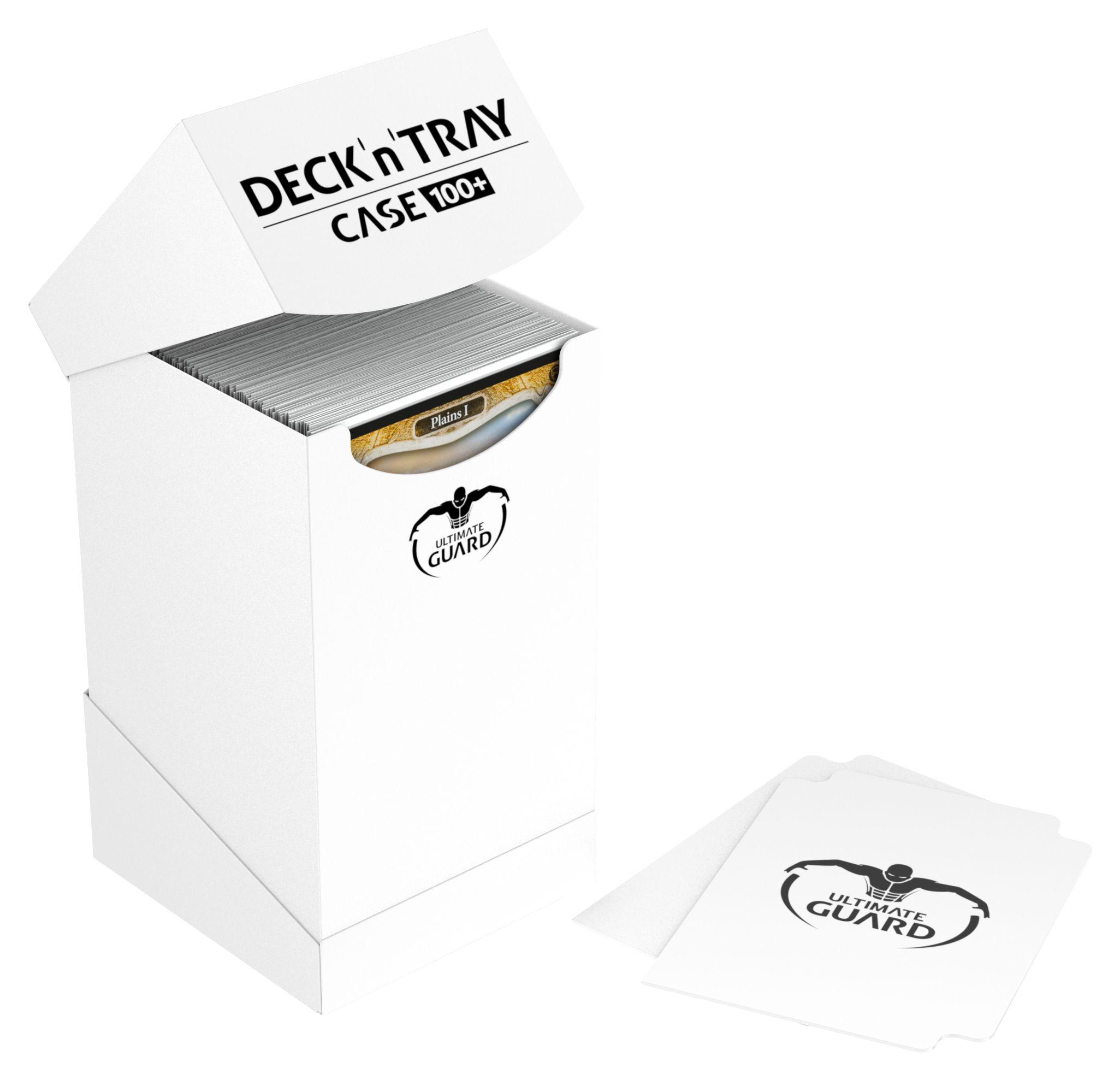 Ultimate Guard Deck'n'Tray Case 100+ Standardgröße Weiß
