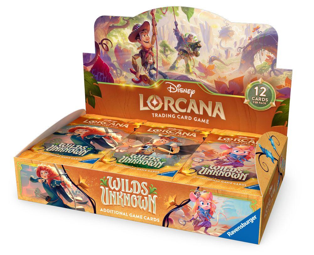 Disney Lorcana: Wilds Unknown Booster Display