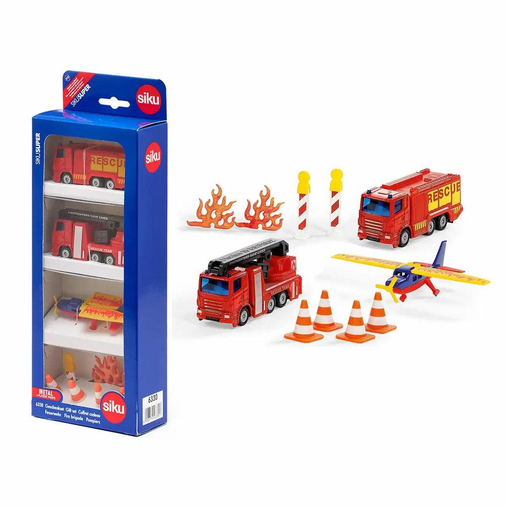 siku Geschenkset Feuerwehr 11 Teile
