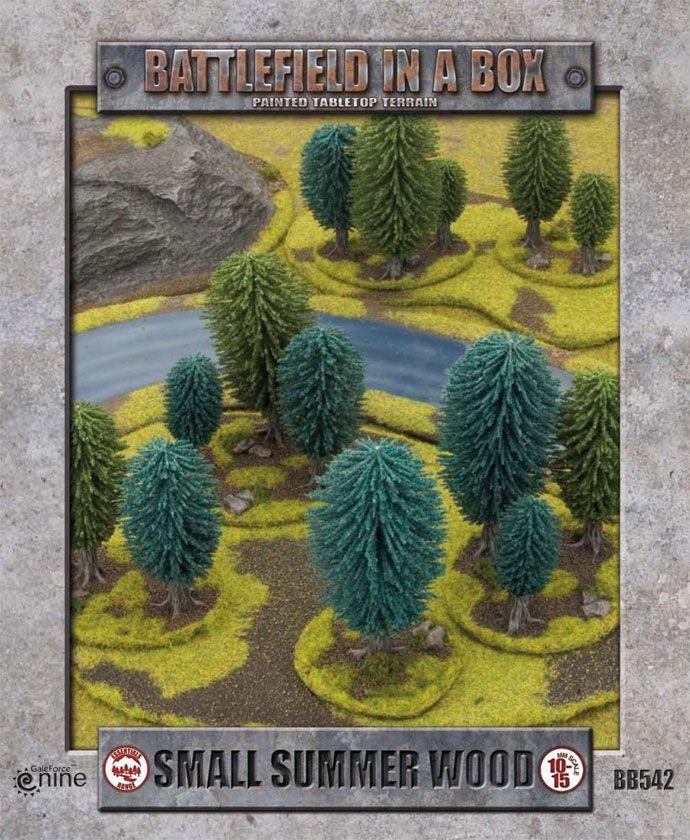 Battlefield in a Box - Small Summer Wood (x1) - 15mm