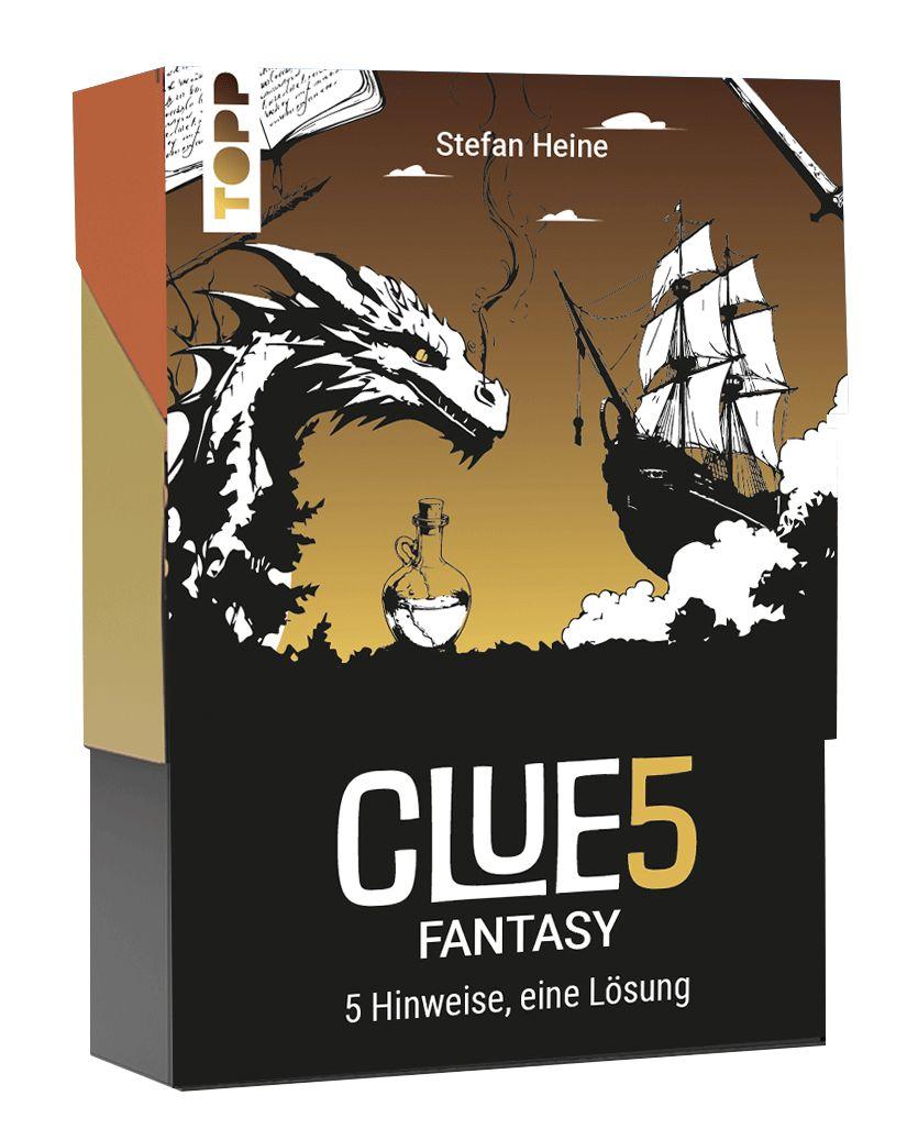 CLUE5 #Fantasy. 5 Hinweise, nur eine Lösung. Das Trend-Quiz für deine Tasche