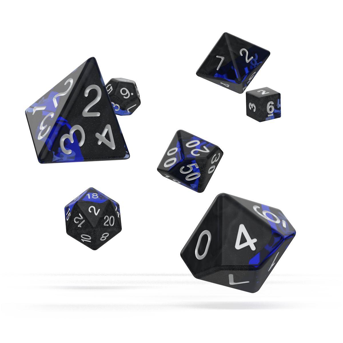 Oakie Doakie Dice RPG Set Enclave - Sapphire (7)