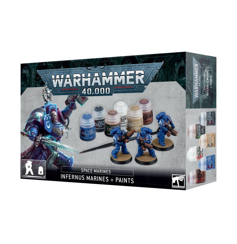 Space Marines + Paints