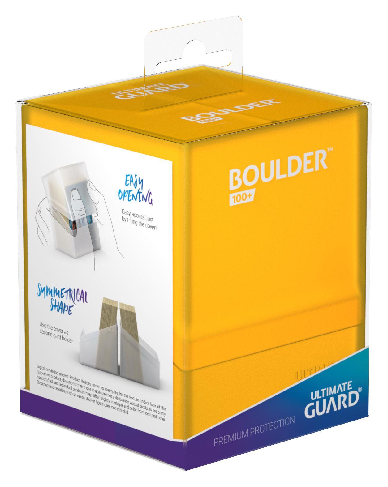 Ultimate Guard Boulder Deck Case 100+ Standardgröße Bernstein