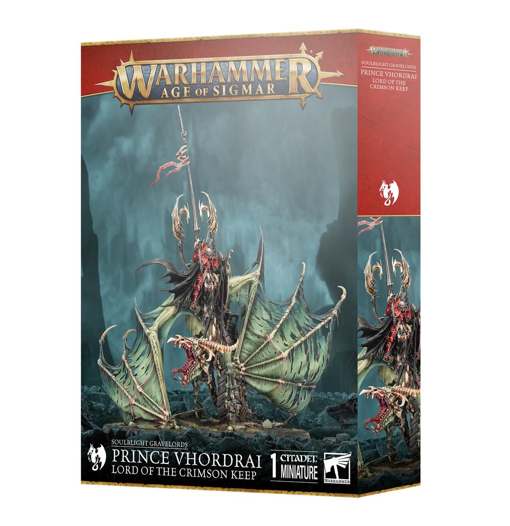 Soulblight Gravelords: Prinz Vhordrai Furst der Roten Zitadelle
