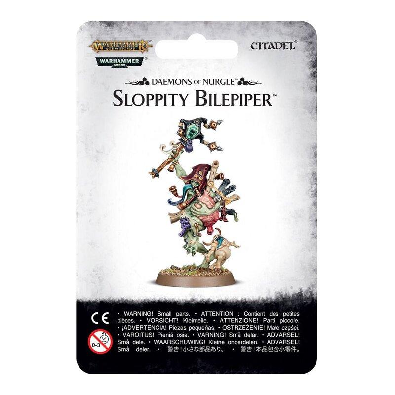 Daemons of Nurgle: Sloppity Bilepiper: Herald of Nurgle
