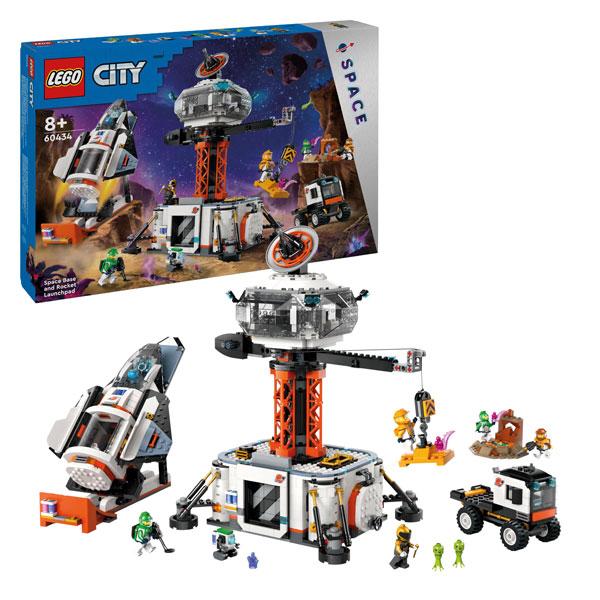 LEGO City Weltraum Raumbasis mit Startrampe