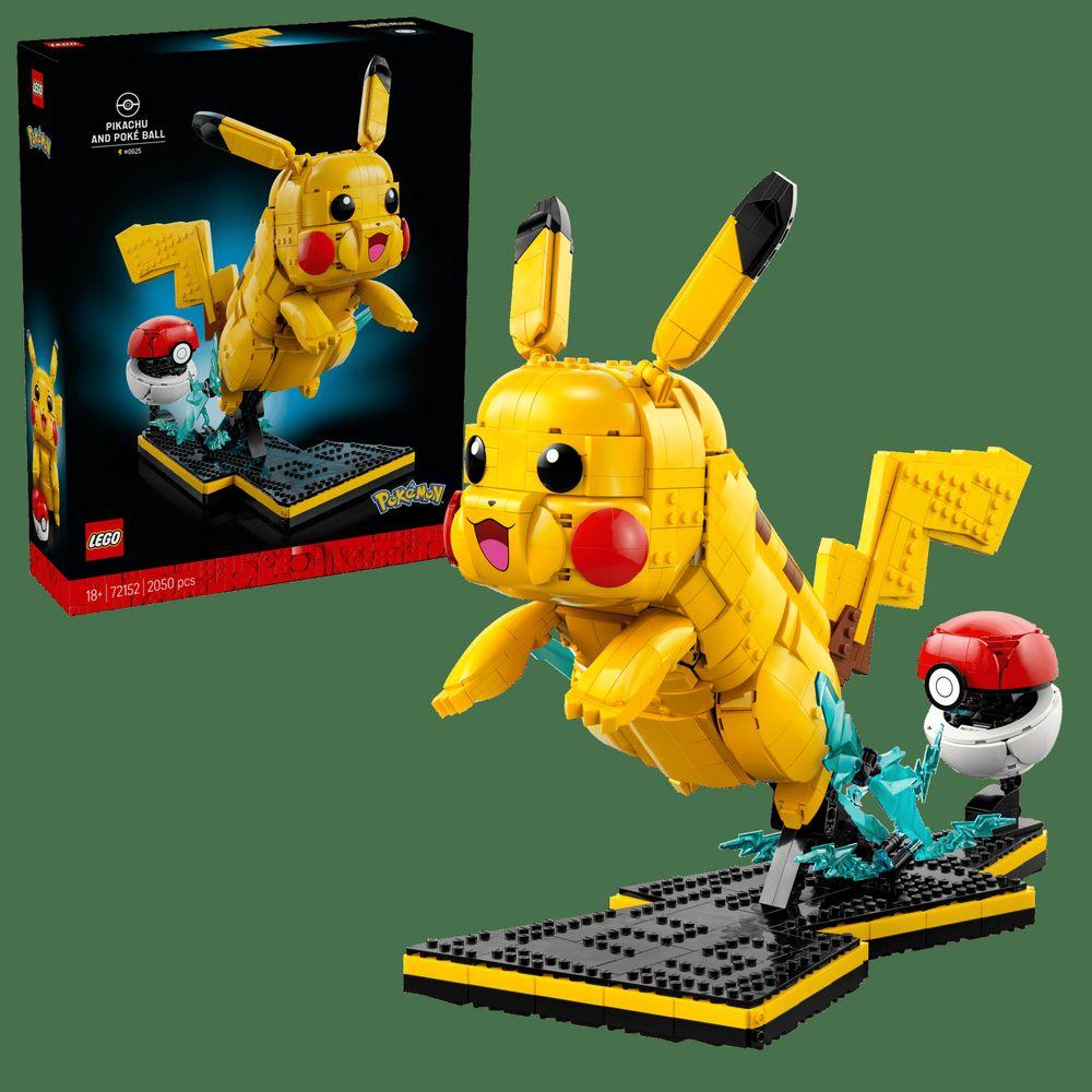 LEGO Pokémon PIKACHU und der Pokeball