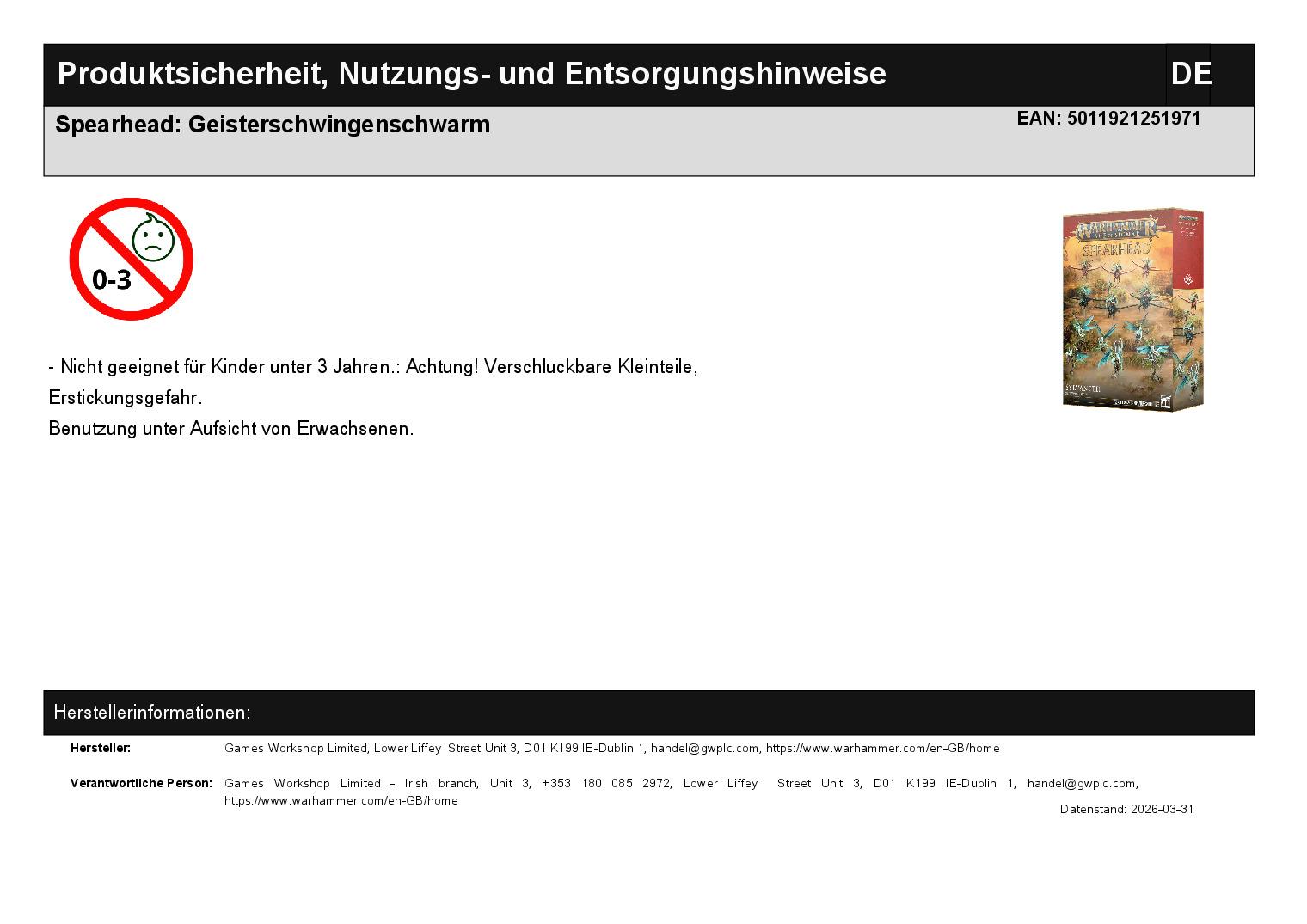 Spearhead: Geisterschwingenschwarm