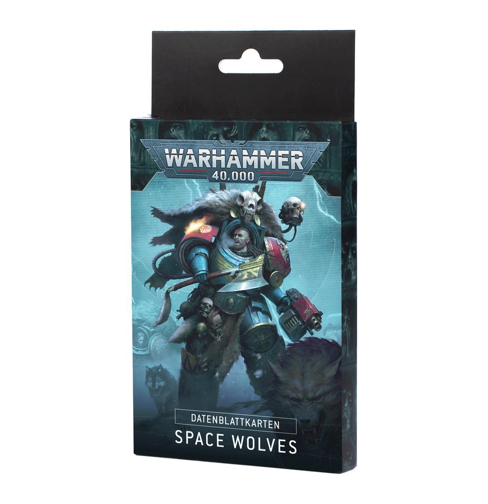 Datenblattkarten: Space Wolves deutsch
