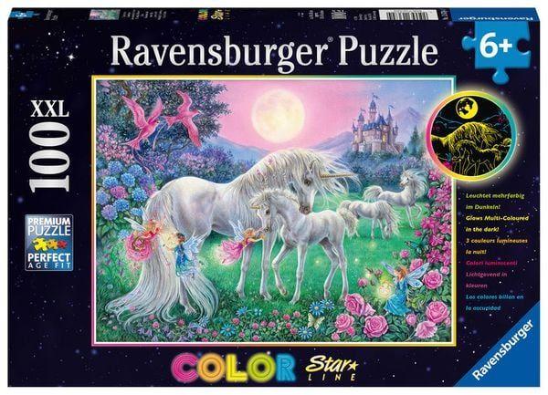 Einhörner im Mondschein