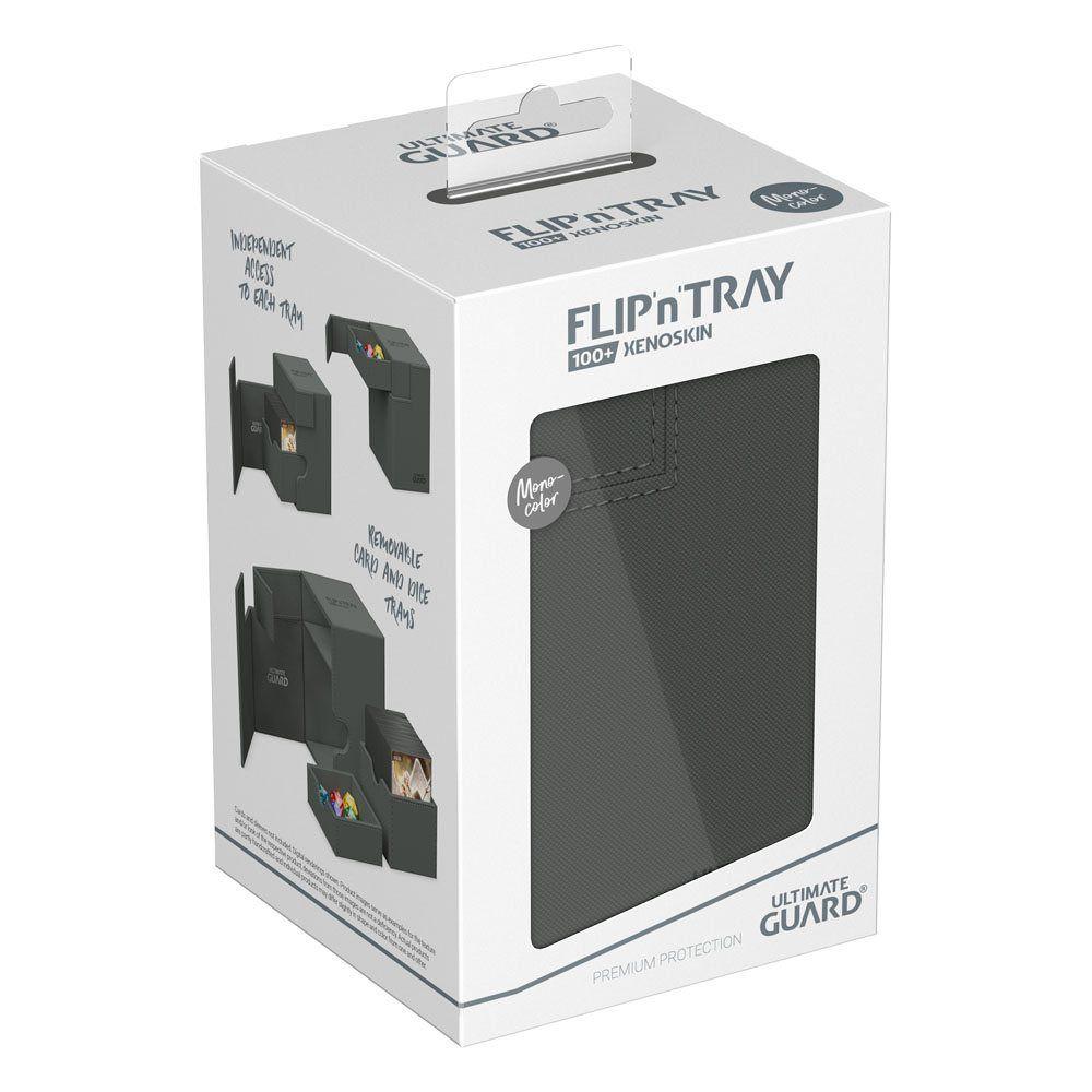 Ultimate Ultimate Guard Flip'n'Tray 100+ XenoSkin Monocolor Grau