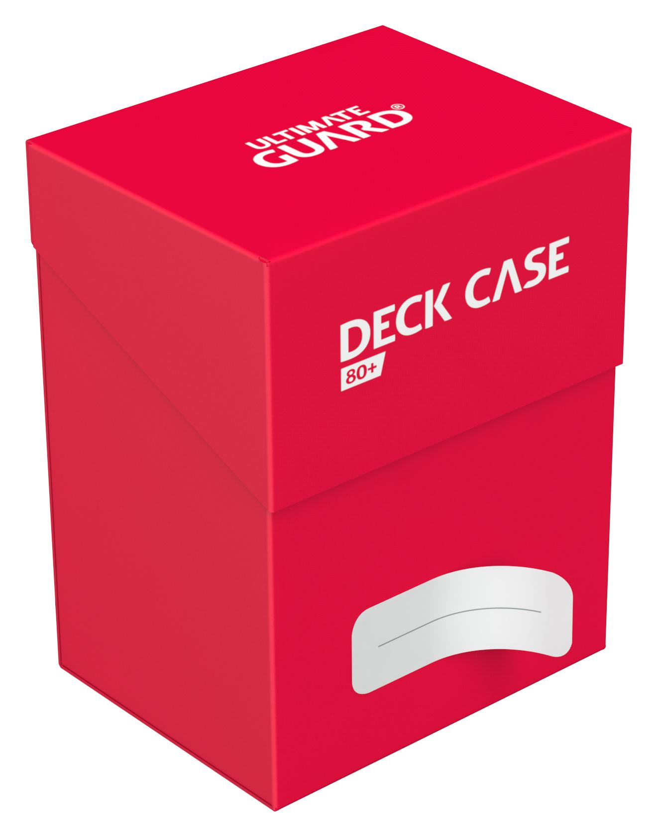 Ultimate Guard Deck Case 80+ Standardgröße Rot