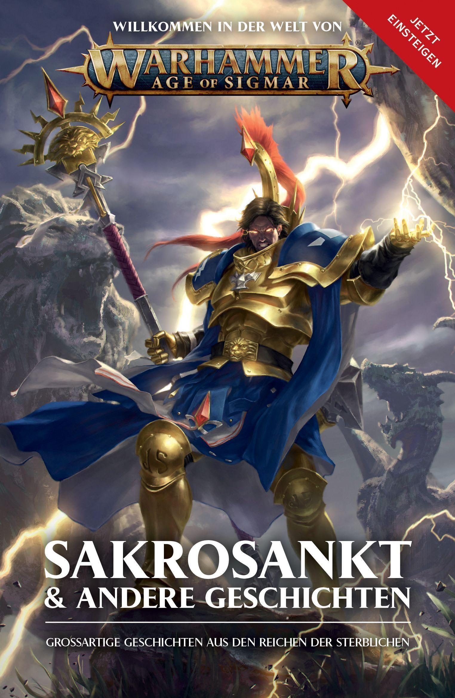 Warhammer AoS Roman Sakrosankt & andere Geschichten ALT Warhammer AoS Roman Sakrosankt & andere Geschichten ALT