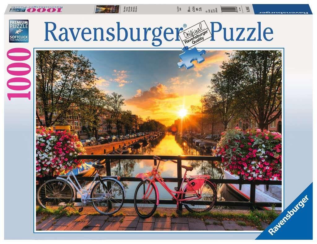 Puzzle: Fahrräder in Amsterdam (1000 Teile)