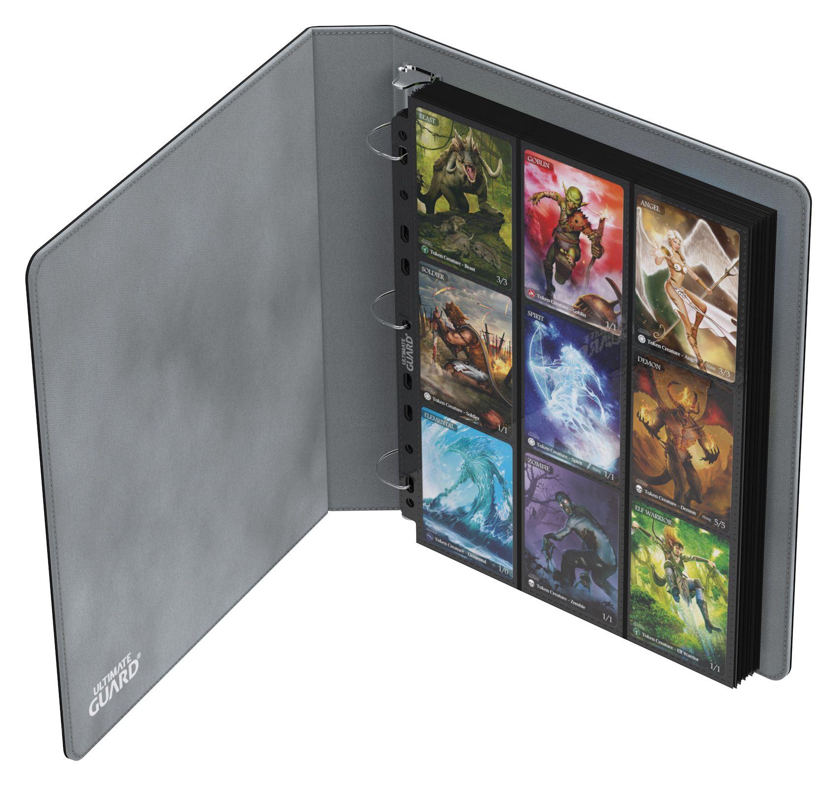 Ultimate Guard Supreme Collector's Binder Slim 3-Ring Xenoskin Schwarz